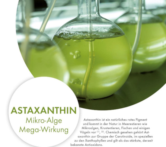 Astaxanthin Mikro Alge- Mega Wirkung