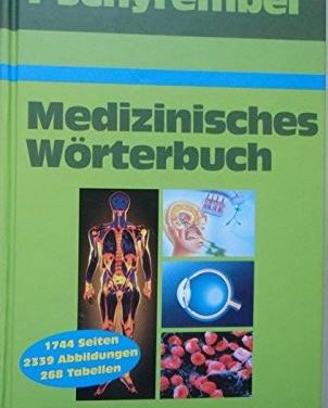 Pschyrembel Medizinisches Wörterbuch Sonderausgabe 257. Auflage 1993